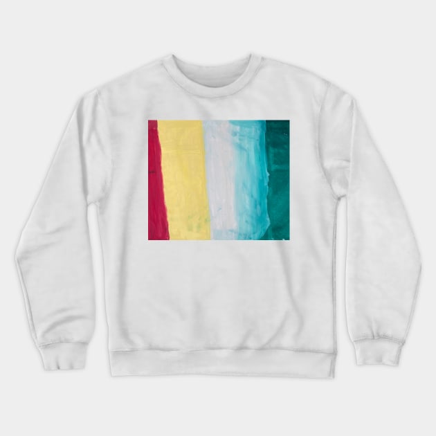Five Different Style Square like Shapes Three like Colourful Shapes And two like Shapes With Light Colours Crewneck Sweatshirt by PodmenikArt